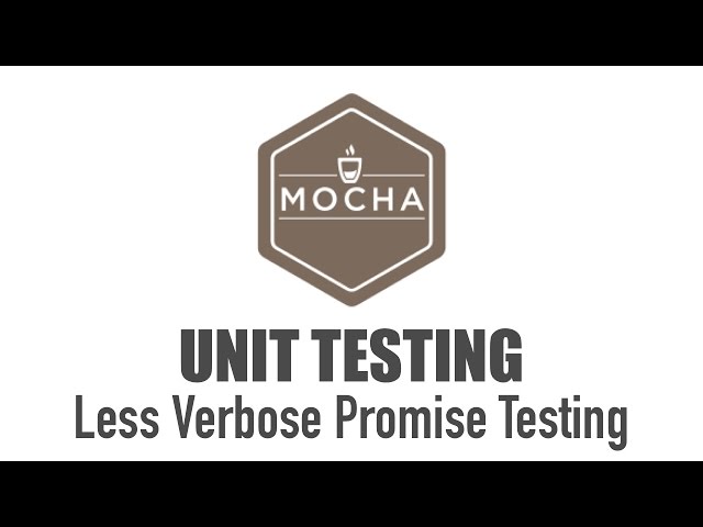 Less Verbose Promise Unit Testing