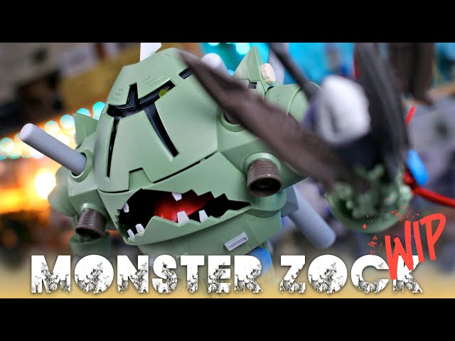MONSTER ZOCK - Halloween Custom Gunpla WIP