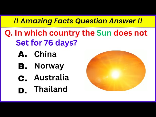 Test Your Knowledge with This 30-Question General Knowledge Quiz 🏆 Trivia Time!