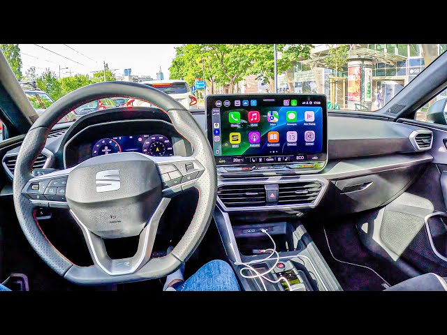 2025 SEAT Leon Sportstourer FR (1.4 hybrid Plug-In 145 hp) | POV Test Drive #2435 Joe Black