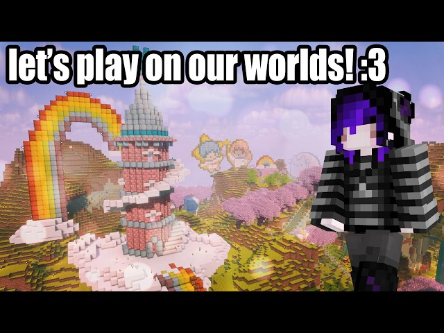 Let's play on our forever worlds together! :3 Cozy Minecraft hangout! 。.:☆*:･'(*⌒―⌒*)