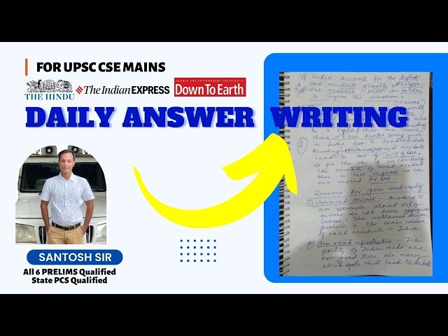 Daily Answer writing UPSC MAINS #csemains #iasmains