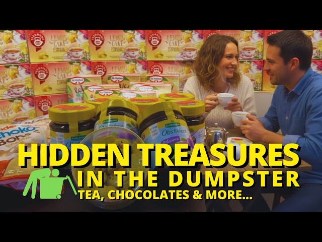 Dumpster Diving (Germany) : HIDDEN TREASURES IN THE DUMPSTER