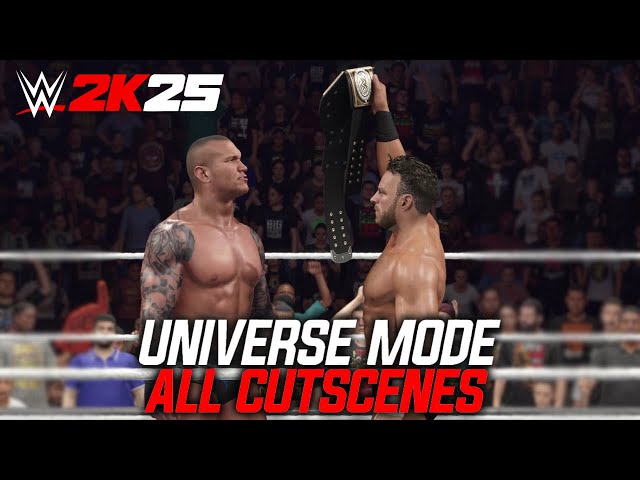 WWE 2K25 All Cutscenes in Universe Mode