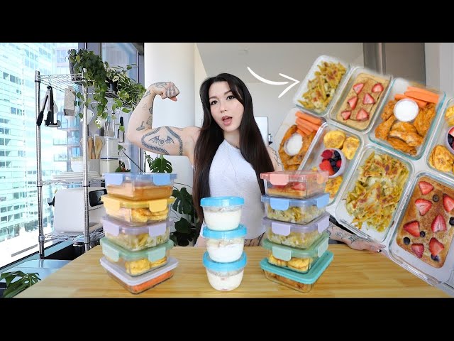 Easy, Cheap, & Healthy High Protein Meal Prep Ideas to Gain Muscle & Lose Fat