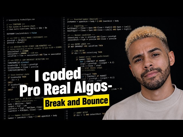 I Coded Pro Real Algos - Does it Work?
