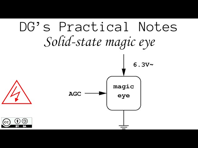 DG’s Practical Notes, i#8 Solid-state magic eye