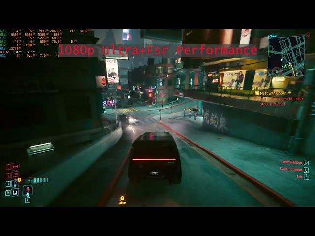Cyberpunk 2077 1080p & 1440p Gameplay | GTX 1080 Ti + Ryzen 7 9800X3D | Low vs High vs Ultra