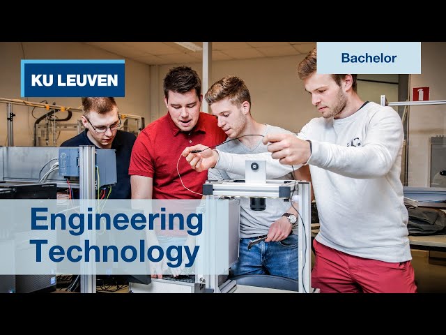 Bachelor of Engineering Technology | Leuven | KU Leuven