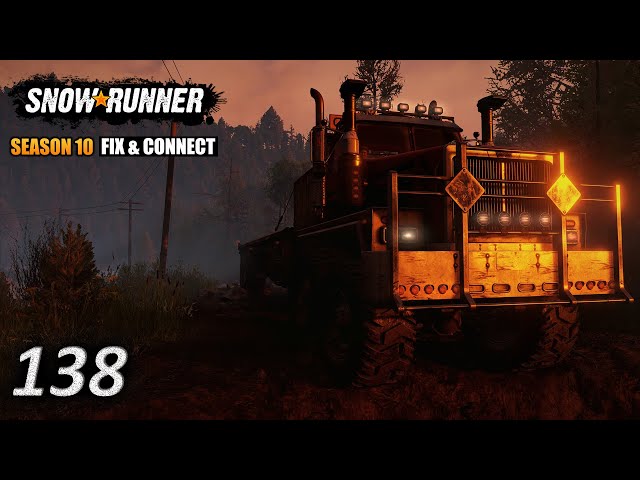 Repairing Bridges And Clearing Rockslides & Landslides - Snowrunner Season 10 - E138