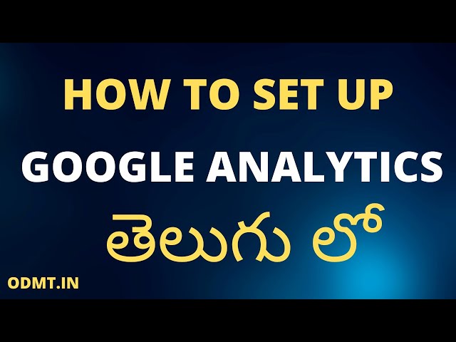 How to Setup Google Analytics 4 For Beginners In Telugu 2023 | Google Analytics GA4 Setup 2023