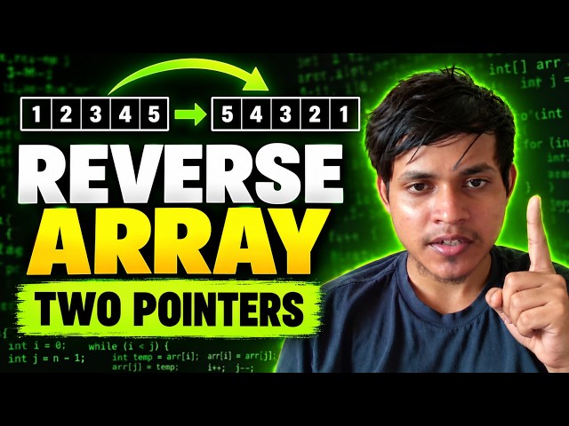 Reverse Array — Two Pointers