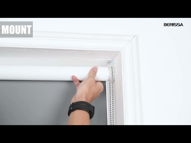 Berissa Cord Pull Roller Shades - How to install