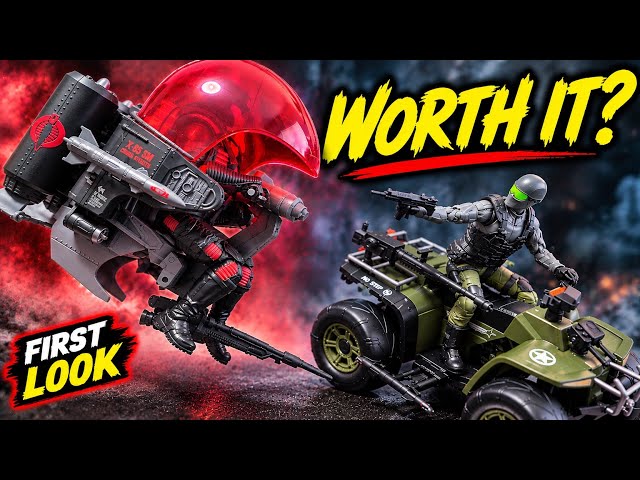 GI Joe Classified Snake Eyes & Varmint ATV Vs. Stealth Viper & Trubble Bubble — Is It Worth Buying?