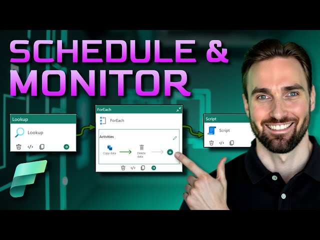 Scheduling & Monitoring Data Pipelines: Microsoft Fabric Guide
