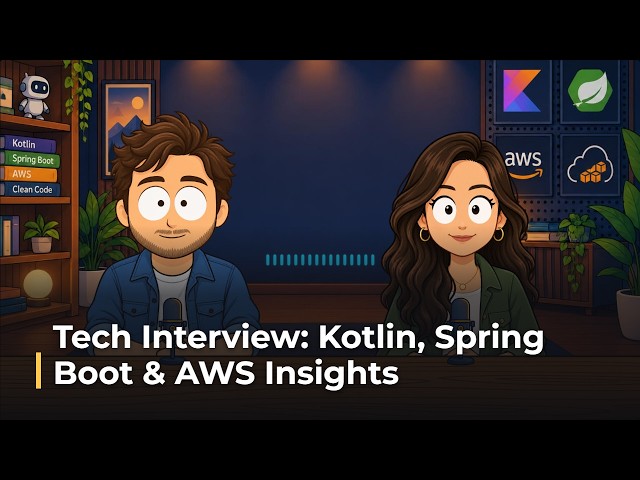 [Practice English] Tech Interview: Kotlin, Spring Boot & AWS Insights