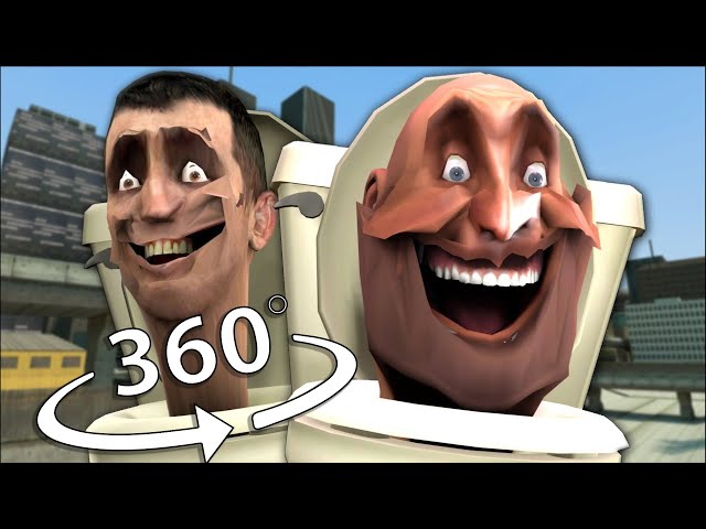 TF2 but it turns into a Skibidi Toilet Meme | 360 VR Video