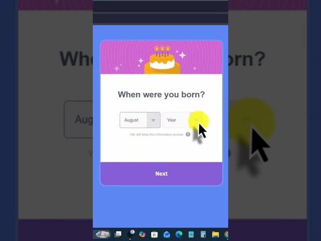 How to create a account & sign in | SCRATCH TUTORIAL |  #codingforbeginners #games #gaming #shorts