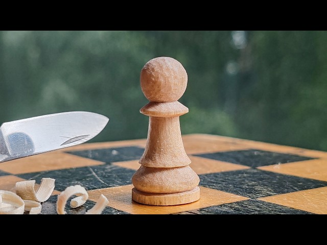 Whittle a Chess Set – Pawn | Step-By-Step Tutorial
