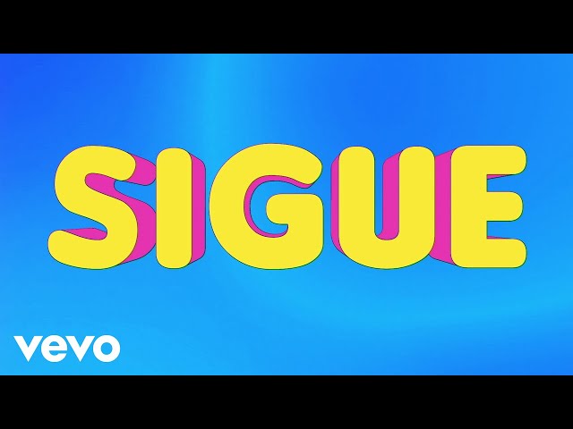 J Balvin, Ed Sheeran - Sigue (Lyric Video)