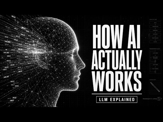 How Does AI Work? The Truth About LLMs Explained Visually #AI #LLM #HowAIWorks @MrBlackTube