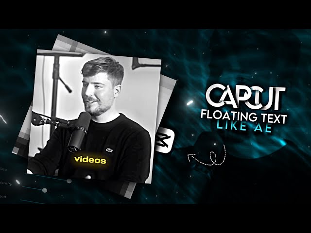 How to create floating text  | ae like text in capcut | Glow Edits