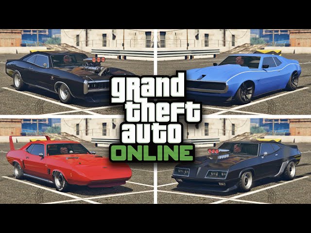 Top 6 Best Classic Muscle Cars in GTA 5 Online