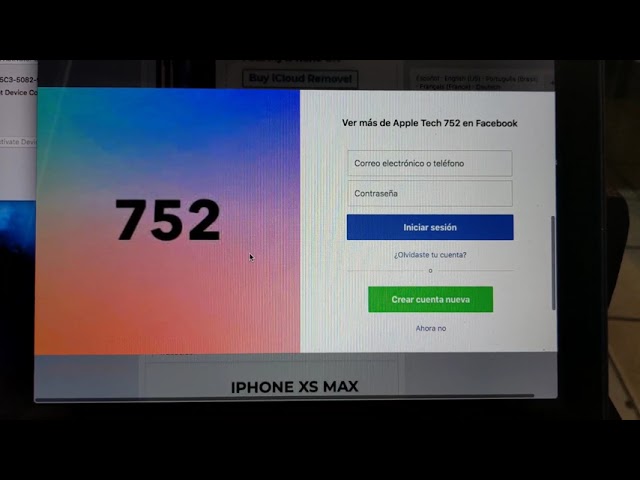 No more Apple Tech 752 iCloud bypass and fake Facebook account