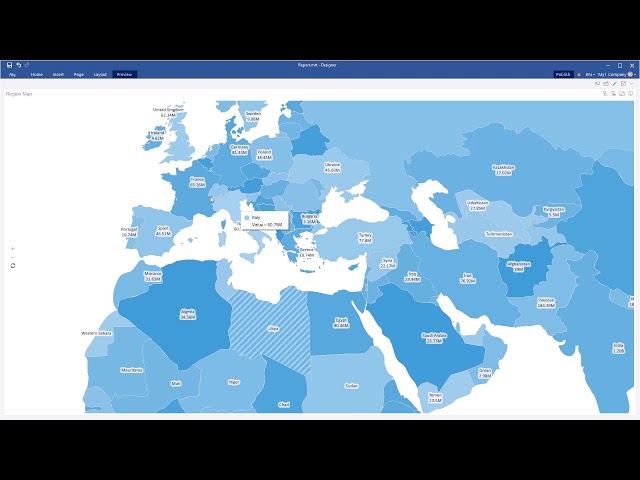 Dashboard Tools: Using Map Zoom [Shot on v2020]