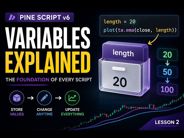 Variables Explained | Pine Script v6 Tutorial