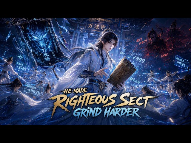 💥【New】【Multi Sub】He Made Righteous Sect Grind Harder#anime #animation