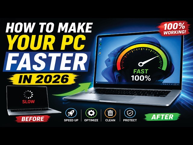 Make PC or Laptop Fast in 2 minutes #PCfast # computer tips & tricks