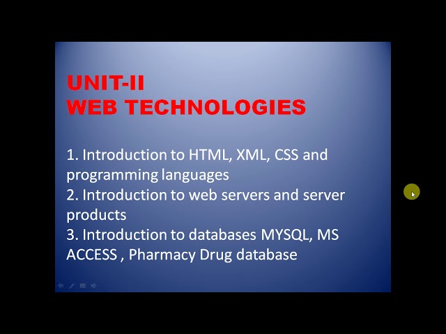 I- B. PHARM COMPUTER APLLICATION IN PHARMACY -SYLLABUS