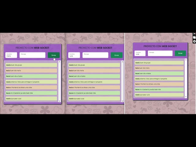 Chat con WebSocket usando Java SpringBoot y React