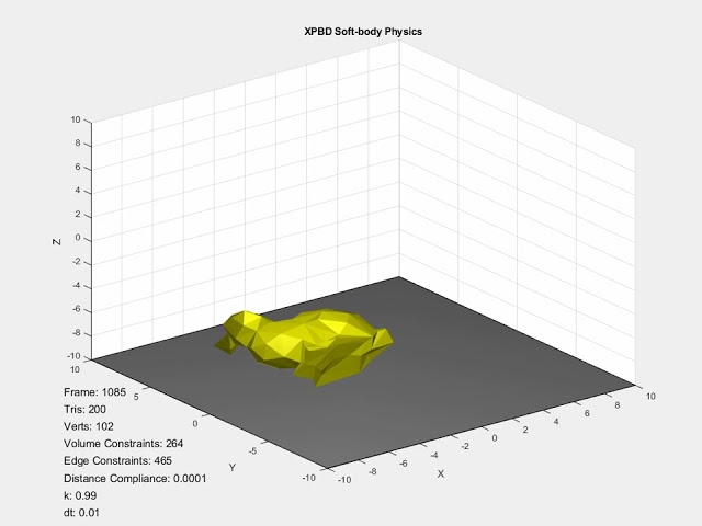 MATLAB XPBD 2