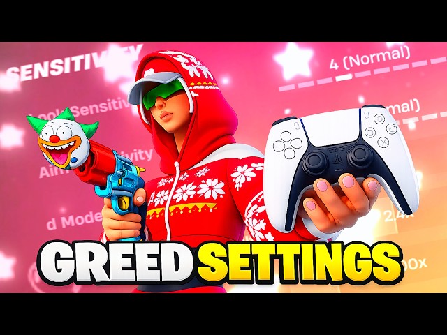 *NEW* BEST UNREAL Controller SETTINGS For Fortnite Simpsons Season! (PS5/Xbox/PC)