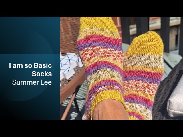 Sweet Sock Pattern for Beginner Knitters