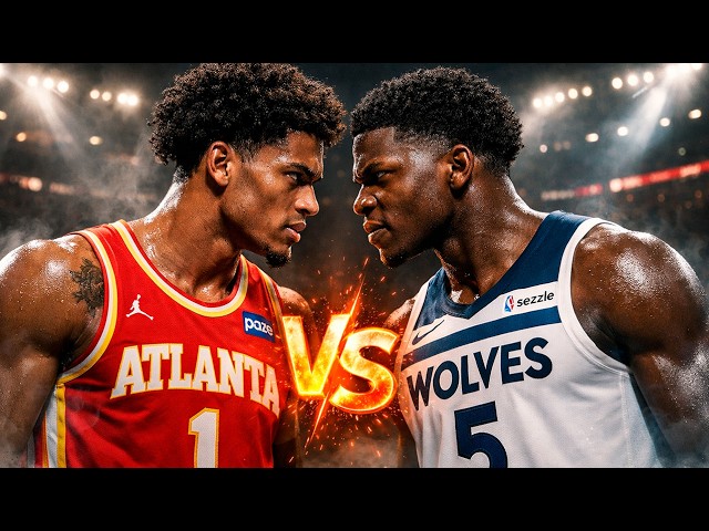 Wolves vs Hawks Full Game | NBA 2K26 Realistic CPU Simulation (PC Mods)