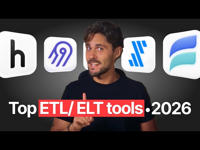 Best ETL and ELT Tools in 2026
