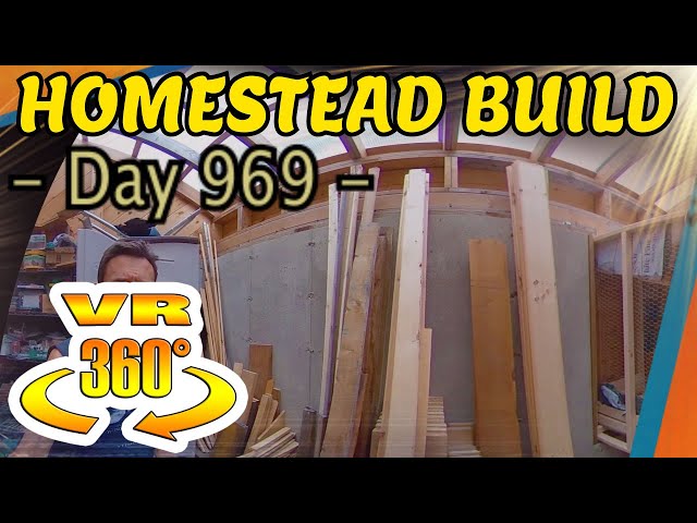 Homestead Building - Finishing Vents, Root Cellar, Cooling Roof