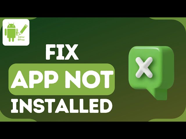 How To Fix App Not Installed Using APK Editor Pro