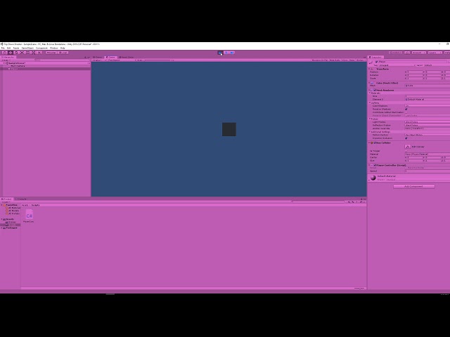 Unity - Top Down - Player Controller Script