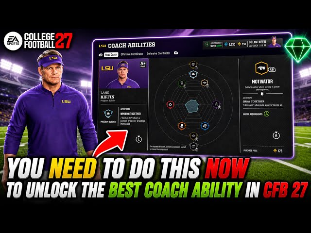 You NEED to Do This NOW to Unlock the Best Coach Ability in CFB 27 Dynasty