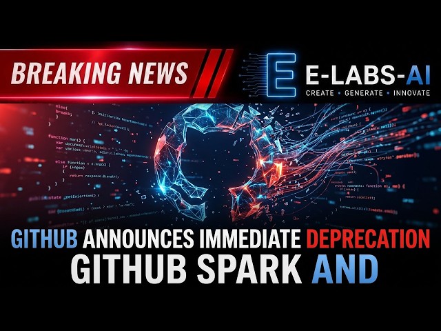 GitHub Spark is an AI micro-app builder that officially retired its supporting GitHub Models service