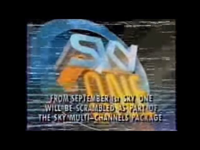 Sky One Scrambling Announcements (August 1993)