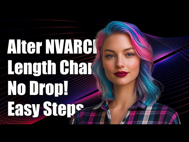 How to alter column nvarchar length without drop