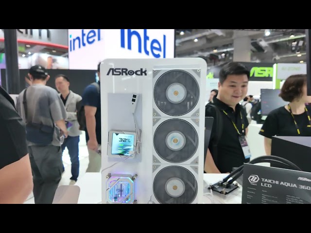 Asrock Booth Tour 10 Years of Taichi | Computex 2026