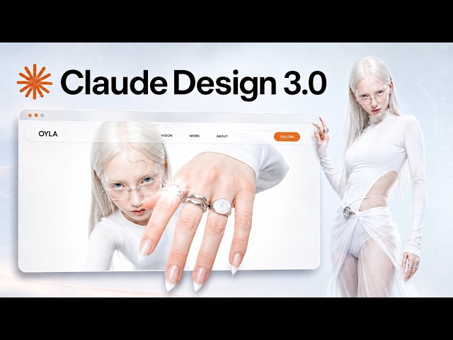 Claude Design 3.0 (3D Scrolling Animations)