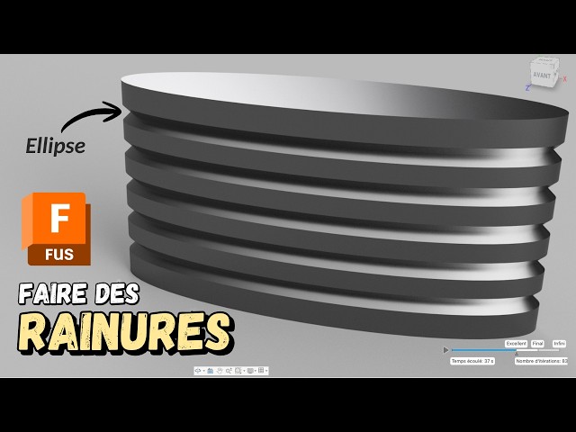 The SECRET to Creating GROOVES on ANY SHAPE | Fusion 360