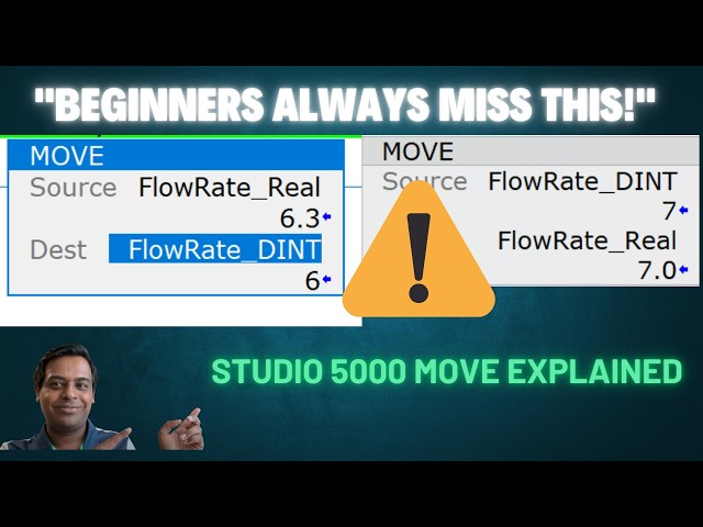 Studio 5000 Move Instruction Mistakes Beginners Make!
